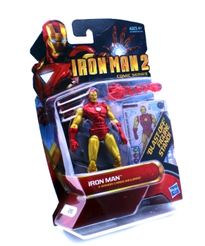 Iron Man 2 Action Figure 3.75 inch Comic Series # 26: "Blast-Off Iron Man" von Hasbro